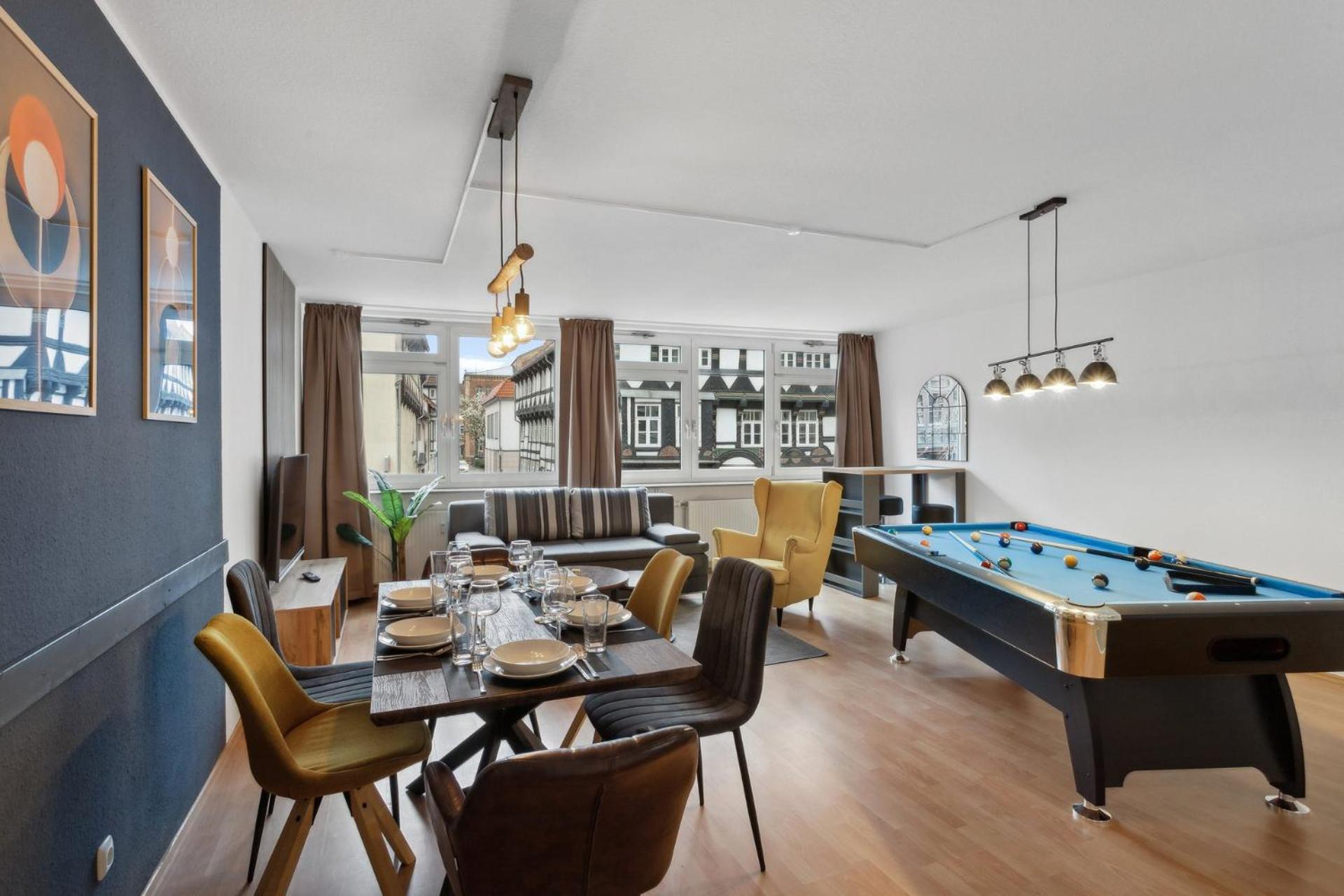 Charysma - Billard-Loft, Fussgaengerzone, Schlafzimmer Mit Smart-Tv, Parkplatz Гамельн Екстер'єр фото